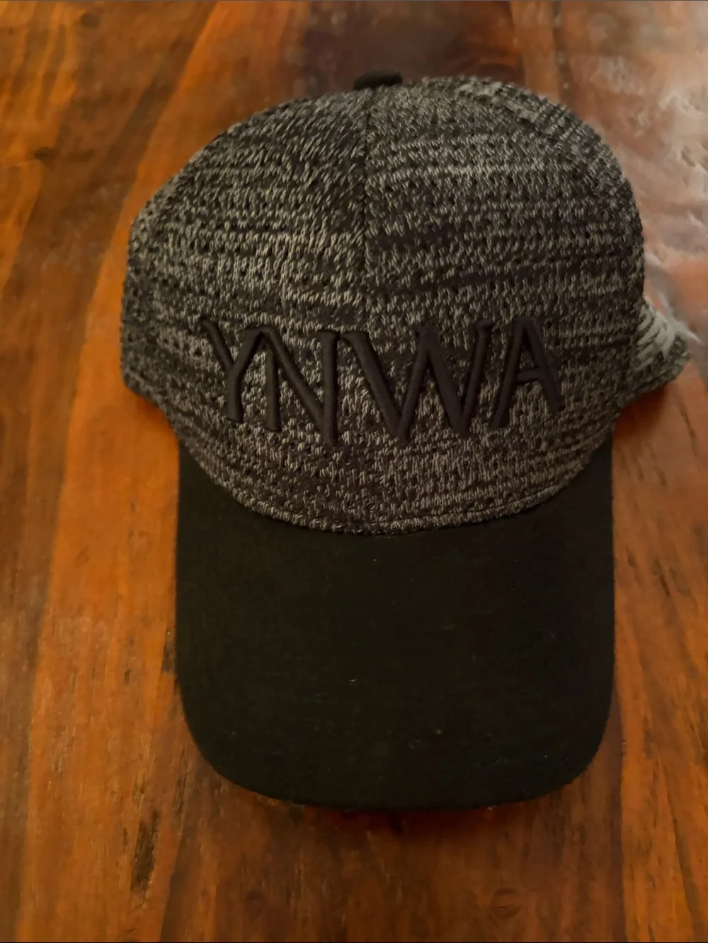 Liverpool YNWA New Balance Black & Gray Knit Baseball Cap